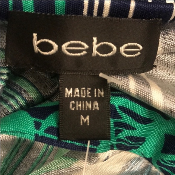 Bebe Stone Trim Shift Dress Size M NWT - Picture 6 of 6